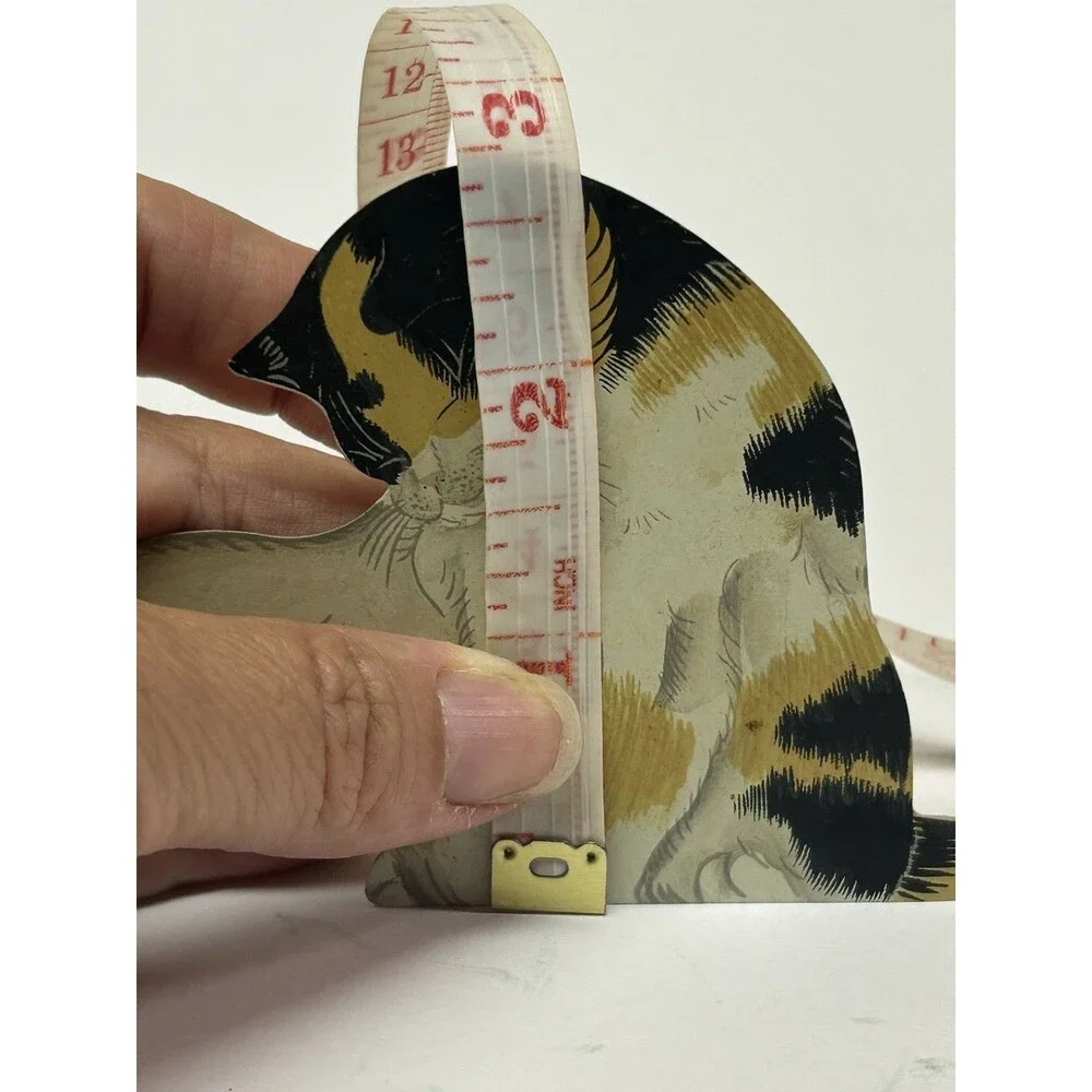 Kitty Ohio Wholesale Cute Cat Bendable Tail Vintage Rare Cottage Core Metal